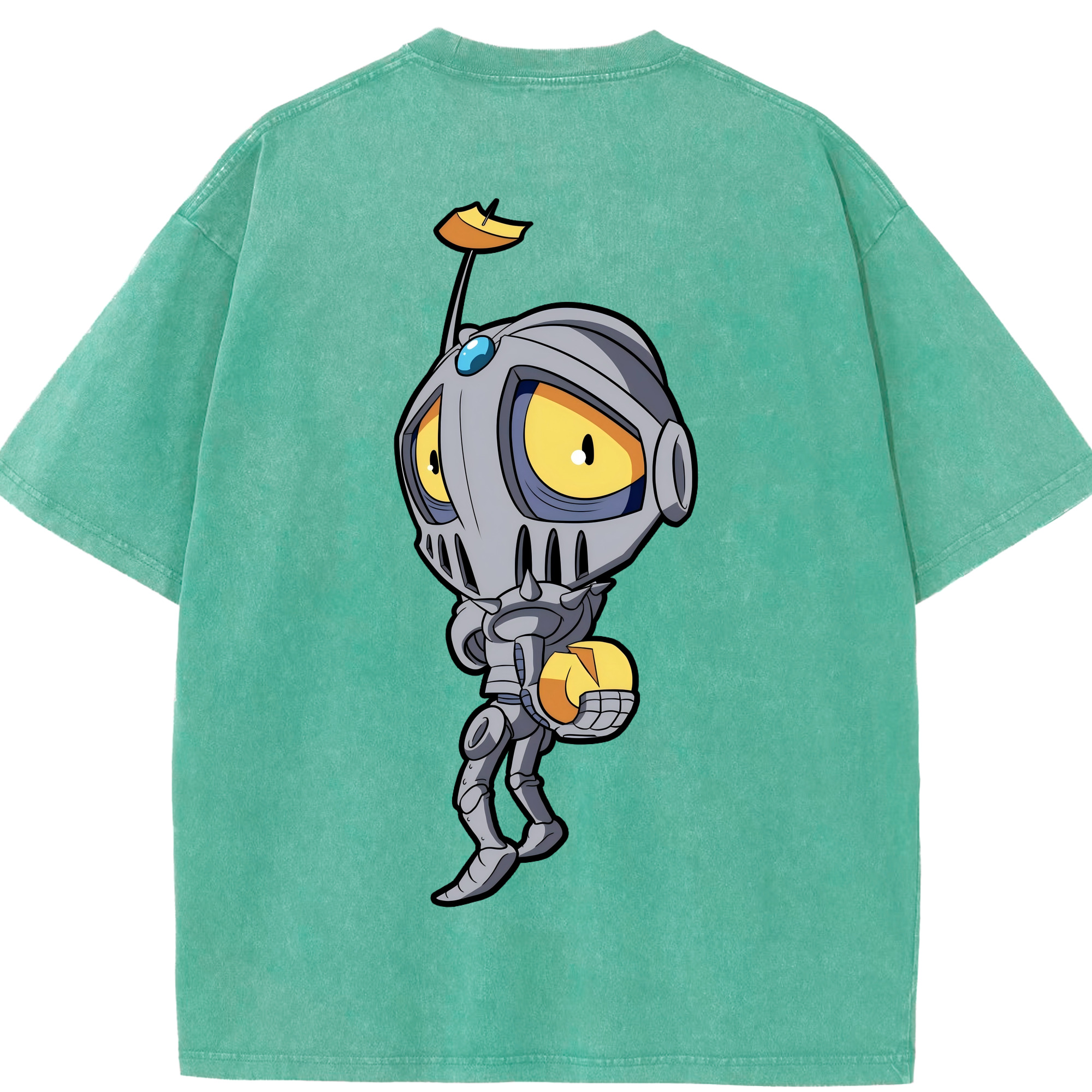 （画像用） ジョジョの奇妙な冒険 JoJo's Bizarre Adventure 綿100% ヴィンテージ風 半袖Tシャツ（背面プリント）